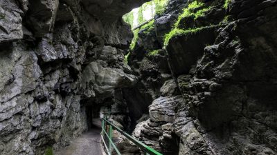 Breitachklamm &#8211; Zerklüftete Felsschlucht im Allgäu