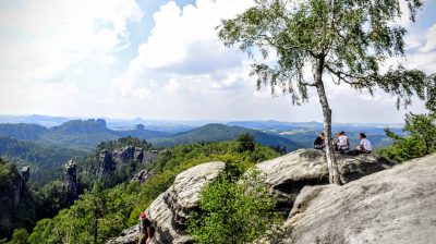 Carolafelsen in der Sächsischen Schweiz