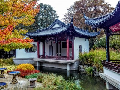 Chinesischer Garten im Luisenpark in Mannheim