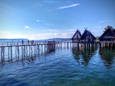 Pfahlbauten im Bodensee