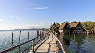 Pfahlbauten im Bodensee