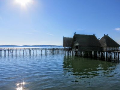 Pfahlbauten im Bodensee